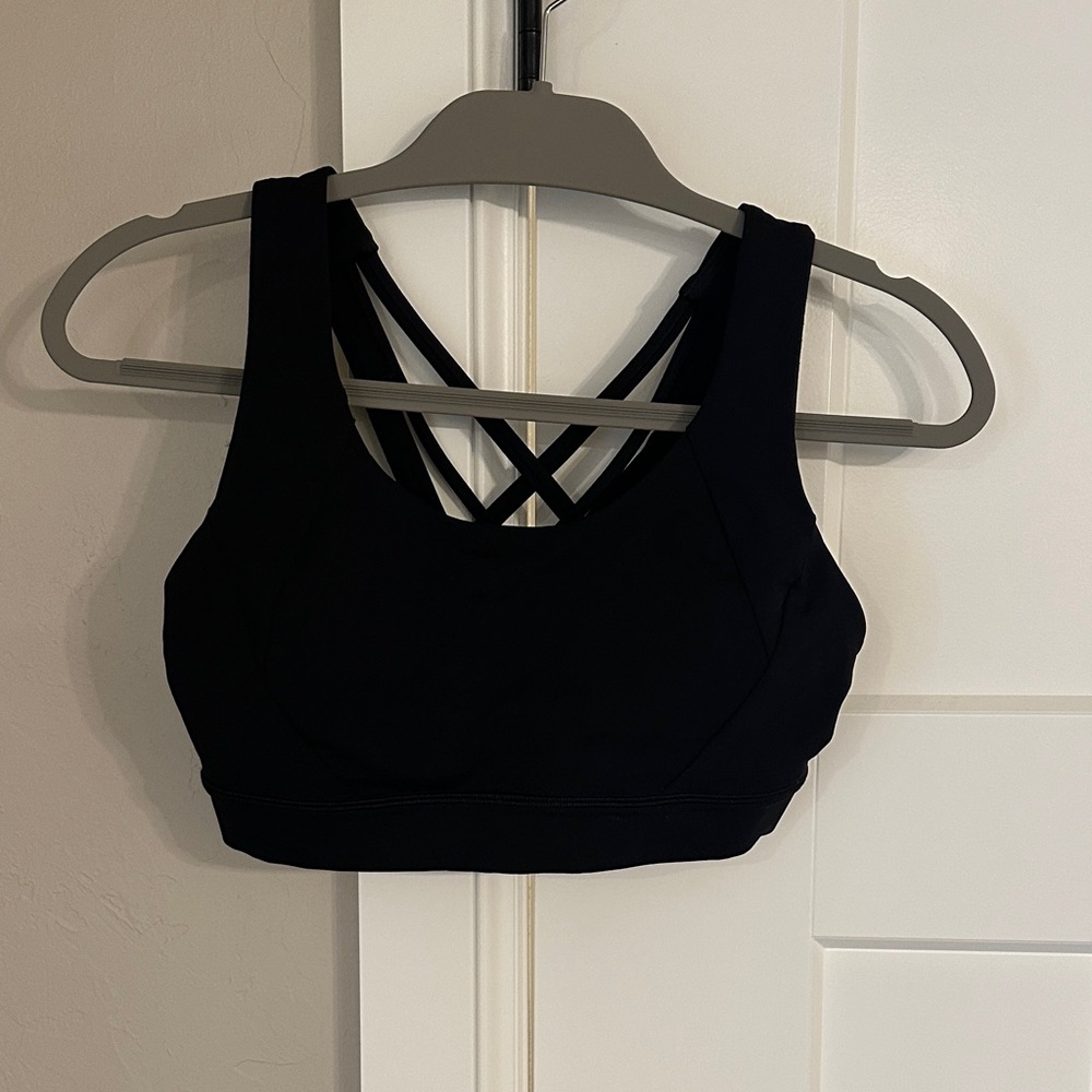 Lululemon high support Women's Black Sports Bra